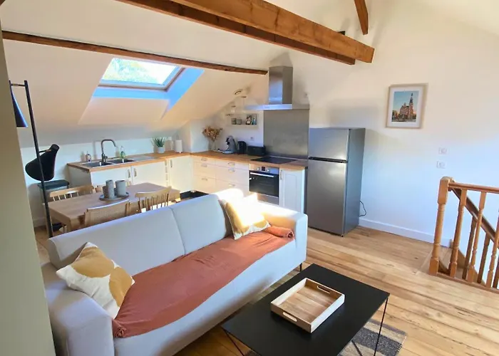 Maisonnette -2ch - 4p - Parking Prive - Sous Les Toits De Vakantiehuis Wambrechies